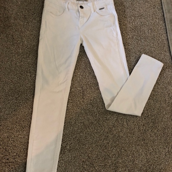 Zara White Skinny Jeans - Picture 2 of 7